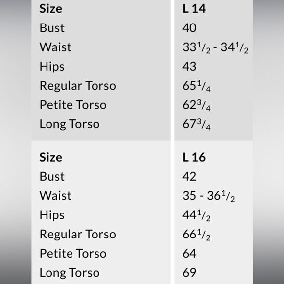 Let’s see what size Swim wear you need Look at the charts for LAND’S END SWIM - Picture 7 of 13